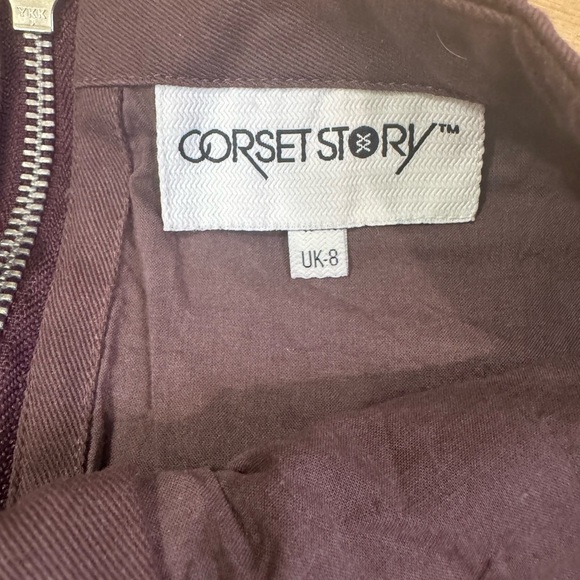 Corset Story Lace-Up Mini Skirt - Picture 3 of 7